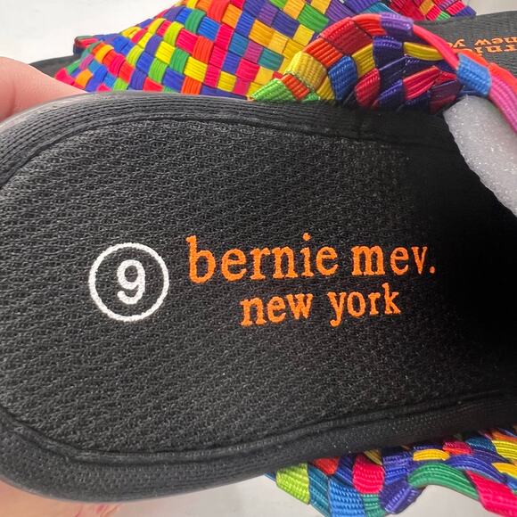 Bernie Mev Claire Pump Weave Platform High Heel Rainbow Women 8.5/EU39 - Picture 7 of 11